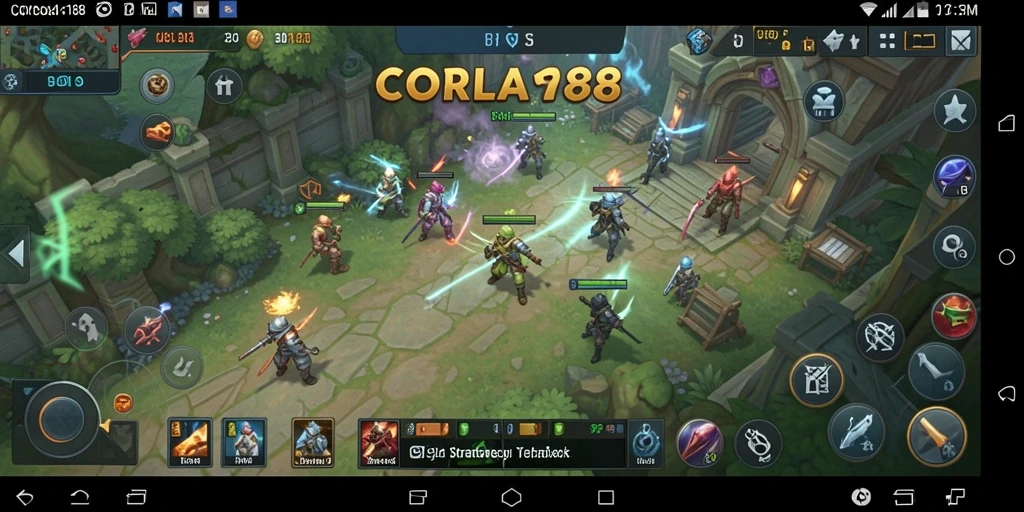 Tampilan gameplay seru dan strategis dalam CORLA188.