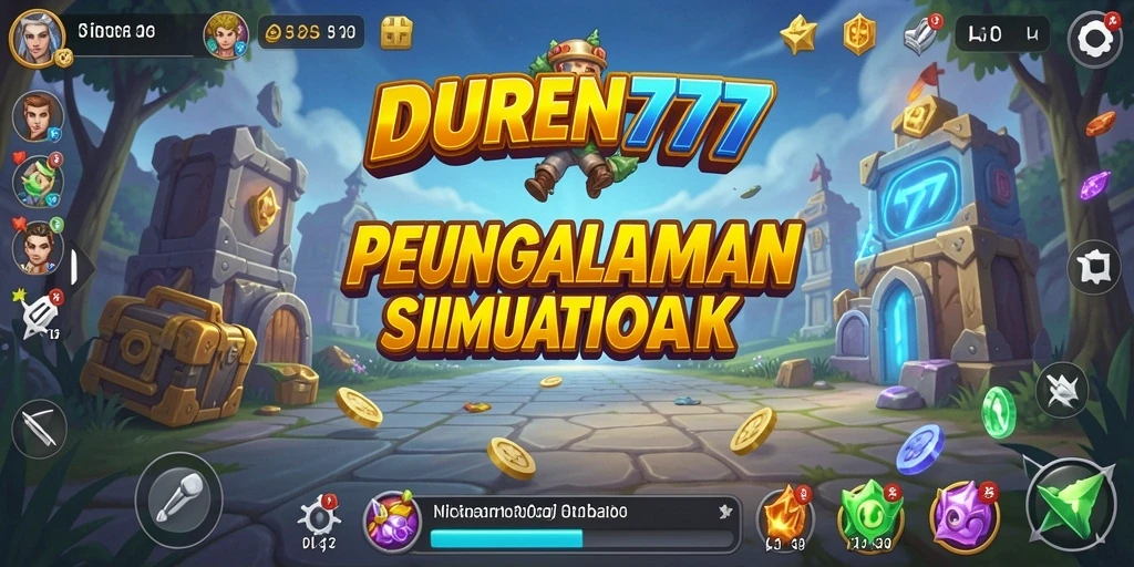Tampilan gameplay DUREN777 yang menarik dan interaktif.
