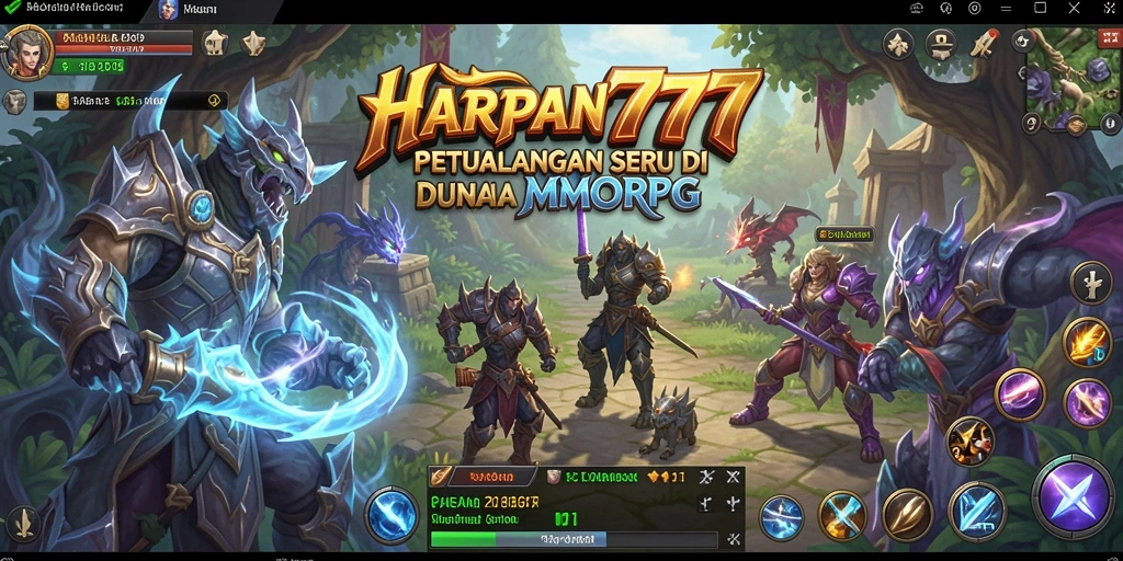 Tampilan gameplay utama HARAPAN777 dengan aksi seru dan grafis menawan.