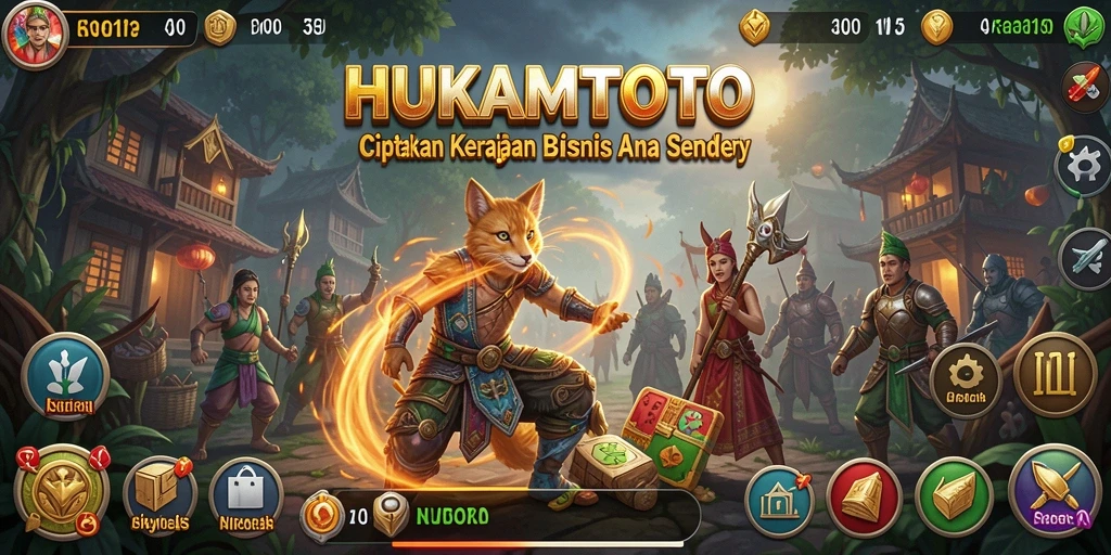 Tangkapan layar HUKUMTOTO menunjukkan suasana permainan Tycoon yang menarik.